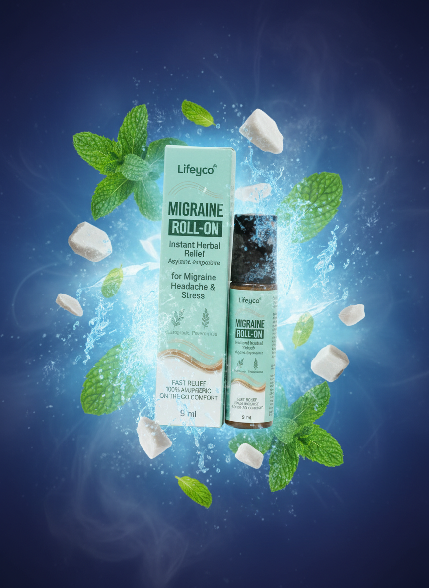 Lifeyco Migraine ROLL ON - 9 ML